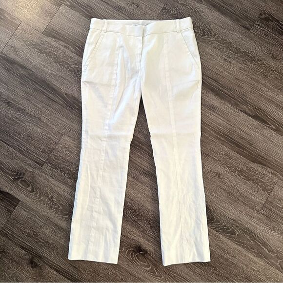 Diane Von Furstenberg Carissa Linen Blend Pants New - Picture 1 of 11